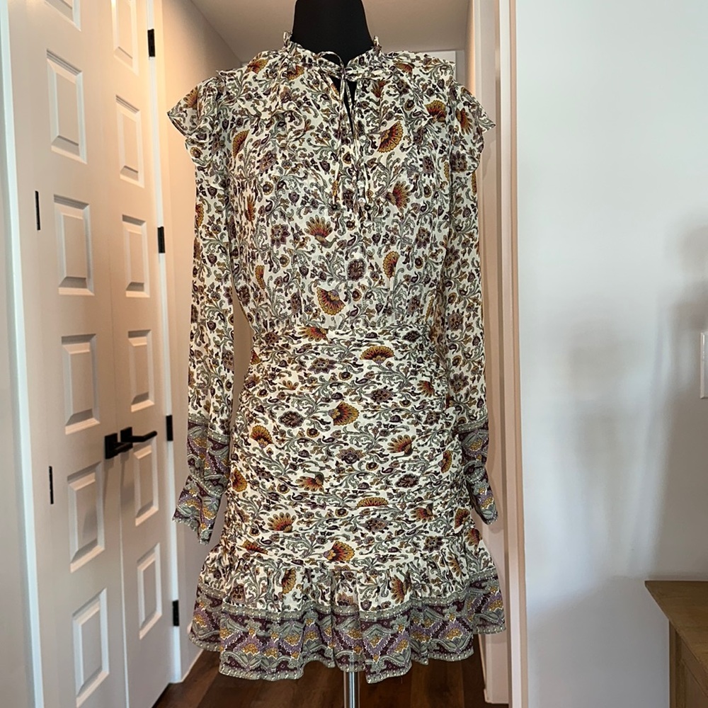 NWOT Veronica Beard Silk Mini Dress Sz 2